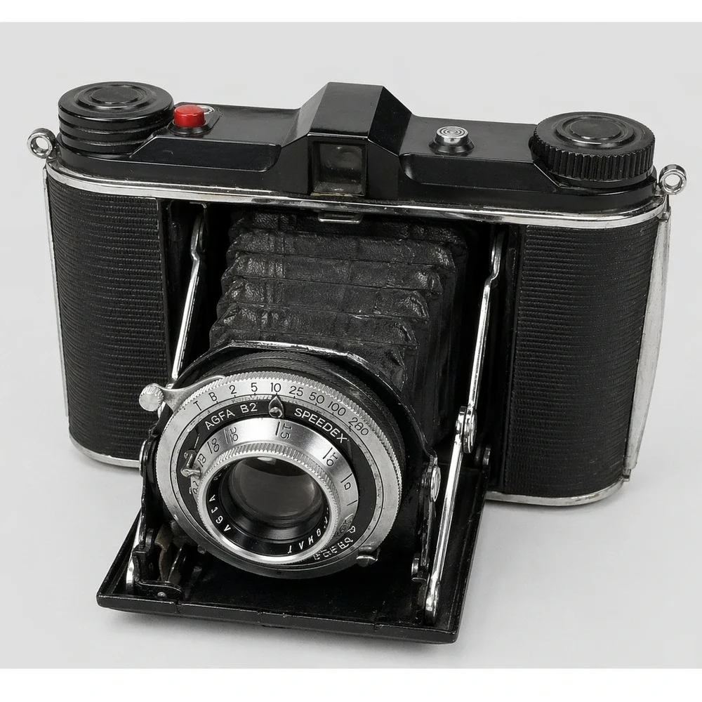 Vintage Agfa B2 Speedex Folding Medium Format 120Film Camera Agfa Anastigmat 4.5